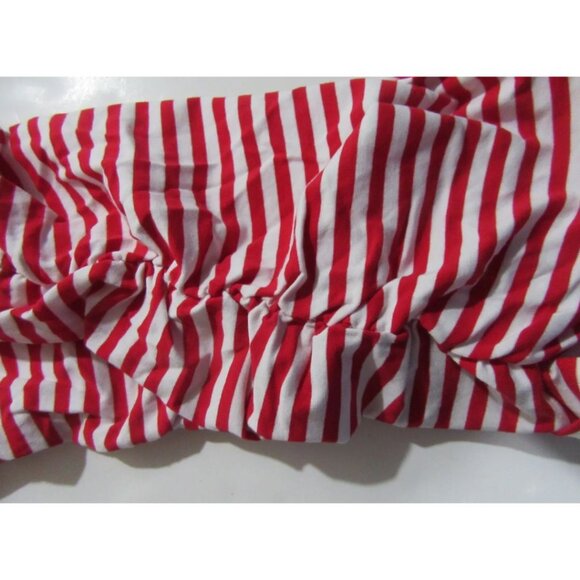 Michael Kors Womens Ruched Scrunch Shirt Macintosh Red Size Small NWT - Picture 5 of 5